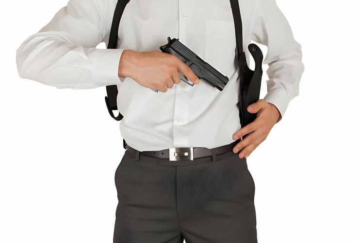 costume holster and gun
